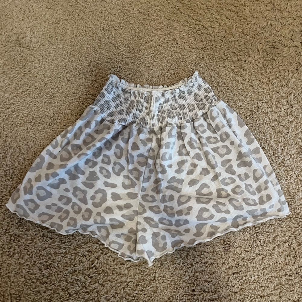 Five Below leopard SLEEP shorts